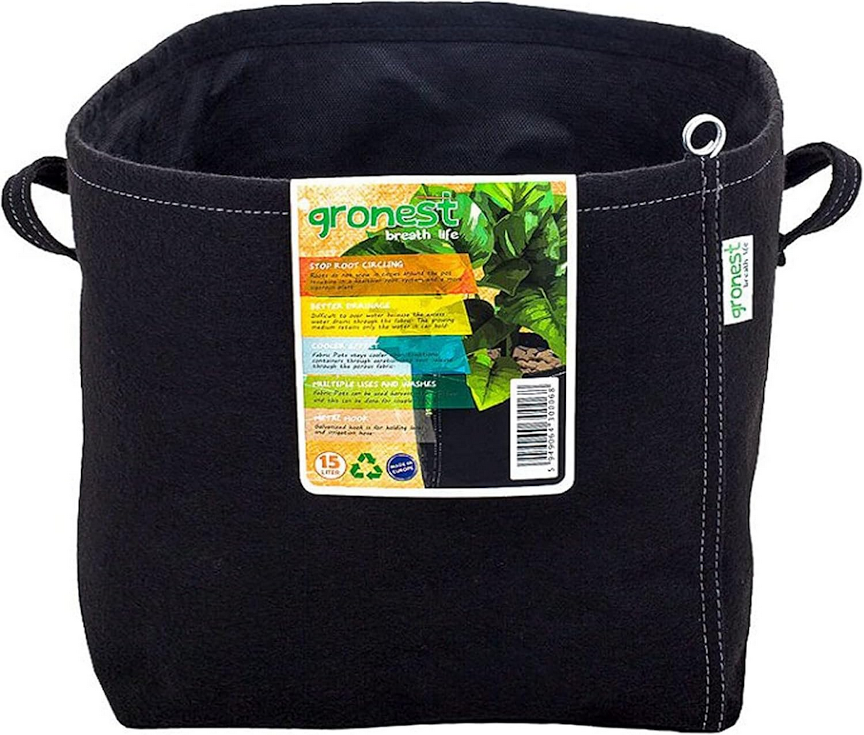 Grownest Stofftopf 15L