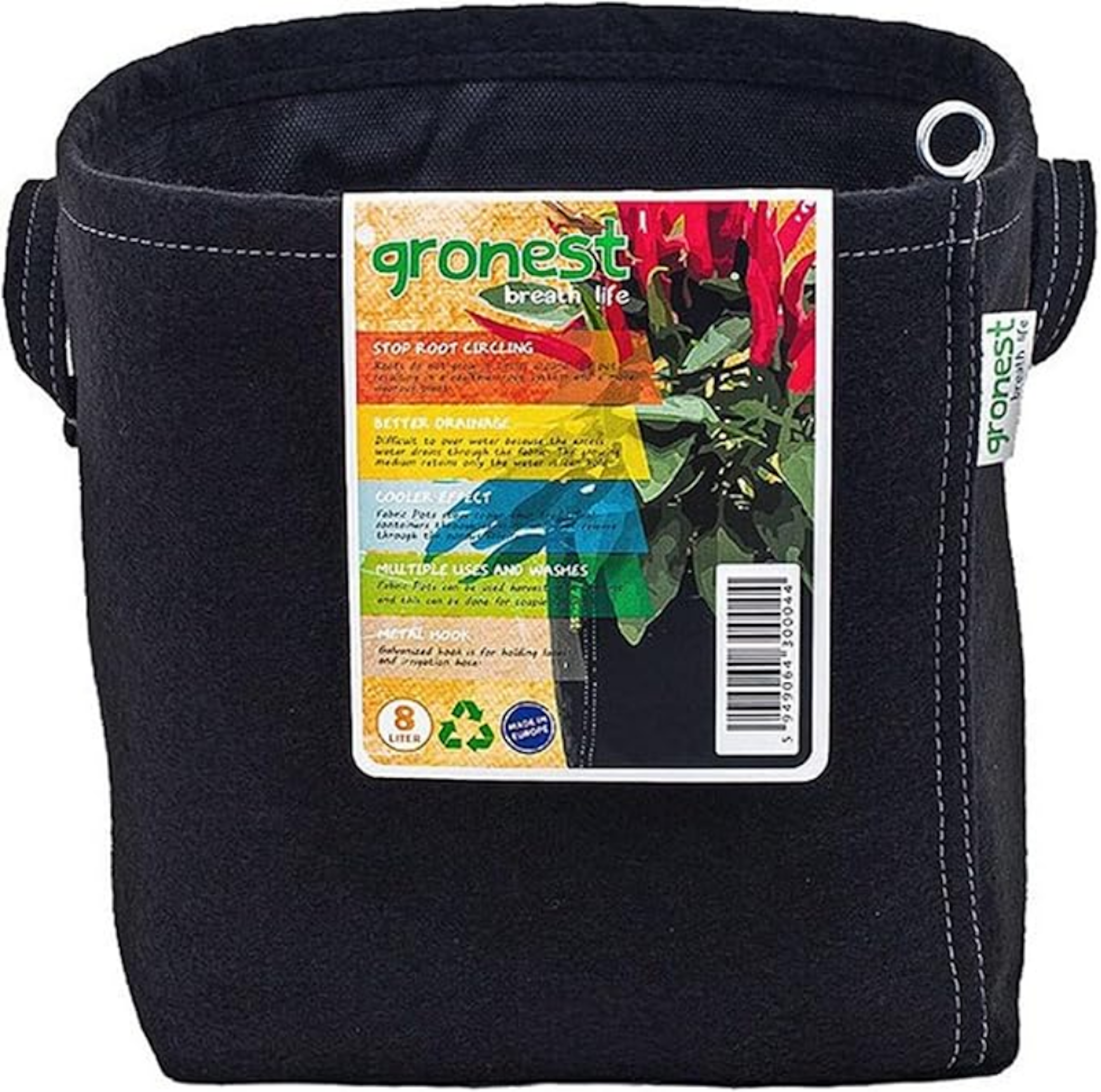 Grownest Stofftopf 8L 